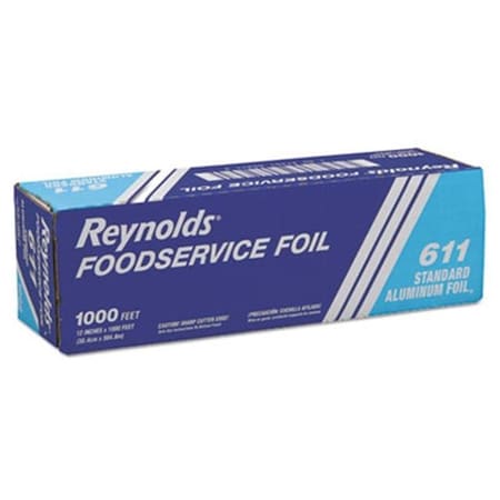 Rfp Rfp 611M Metro Aluminum Foil Roll; Lighter Gauge Standard; 12 in. x 1000 ft.; Silver 611M